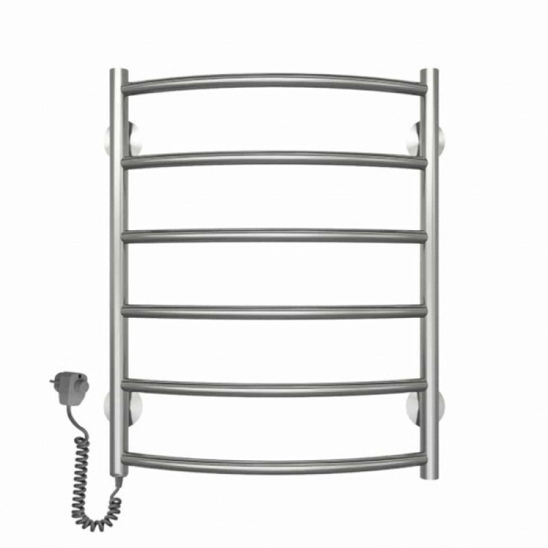 Полотенцесушитель электрический Deffi Классик 500x500 левый, 60 Вт, хром