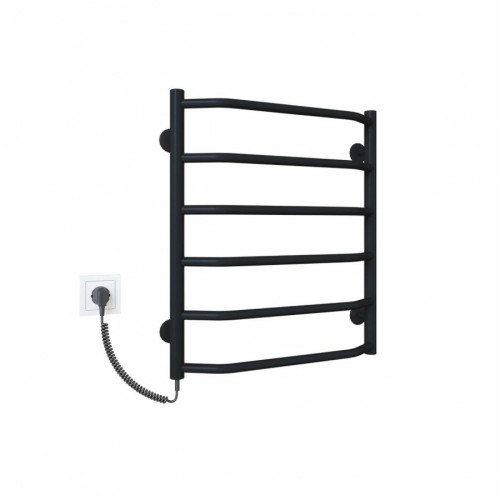 Рушникосушарка електрична Deffi Трапеція 500x600 лівий, 60 Вт, чорний Рушникосушарка електрична Deffi Трапеція 500x600 лівий, 60 Вт, чорний