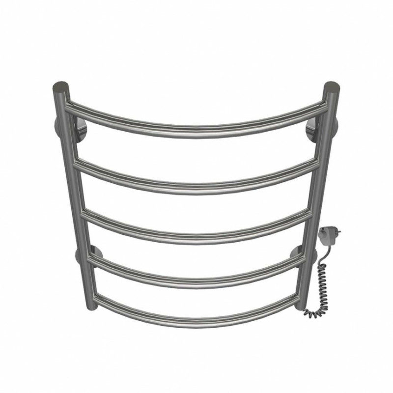 Полотенцесушитель электрический Deffi Классик 500x500 правый, 60 Вт, хром