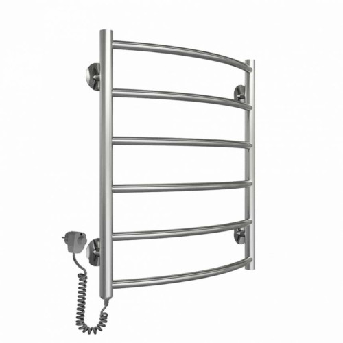 Полотенцесушитель электрический Deffi Классик 500x600 левый, 60 Вт, хром