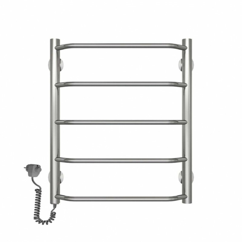 Рушникосушарка електрична Deffi Трапеція 500x500 лівий, 100 Вт, хром