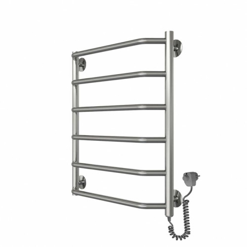 Полотенцесушитель электрический Deffi Трапеция 500x600 правый, 95 Вт, хром