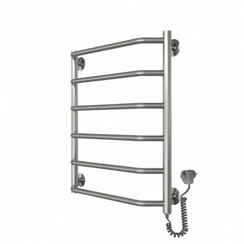 Полотенцесушитель электрический Deffi Трапеция 500x600 правый, 95 Вт, хром