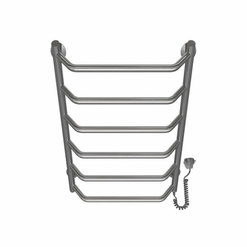 Полотенцесушитель электрический Deffi Трапеция 500x600 правый, 95 Вт, хром