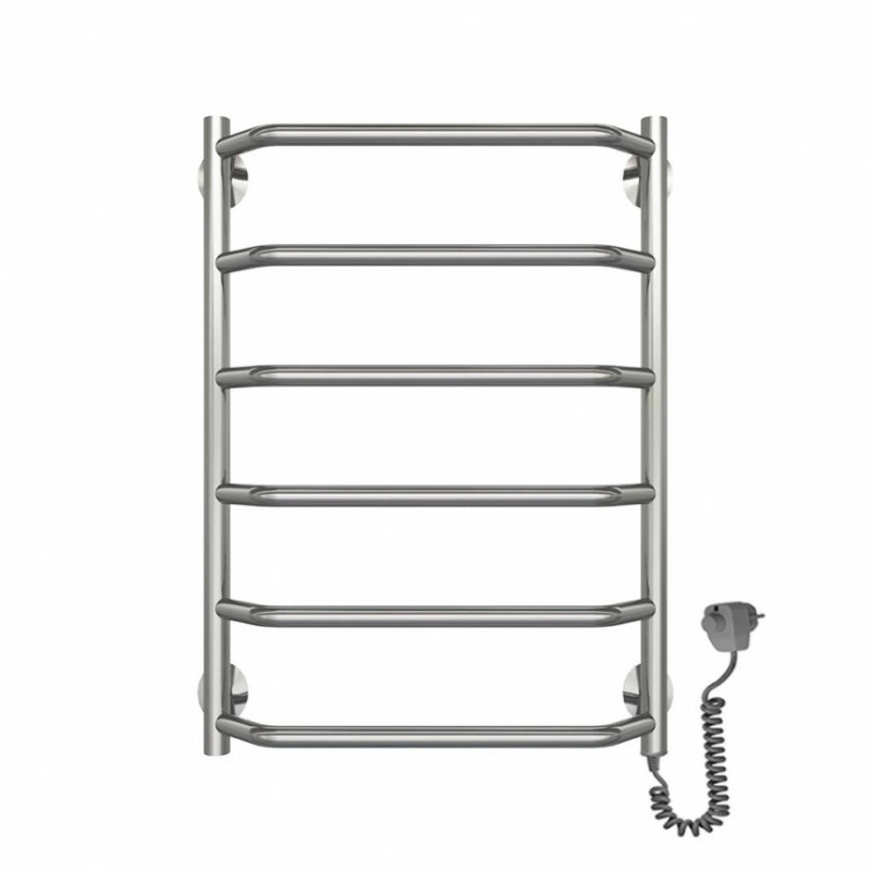 Полотенцесушитель электрический Deffi Трапеция 500x600 правый, 95 Вт, хром