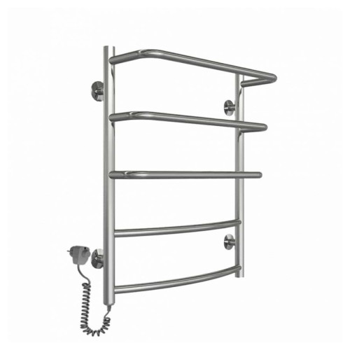 Рушникосушарка електрична Deffi Каскад 500x600 лівий, 85 Вт, хром