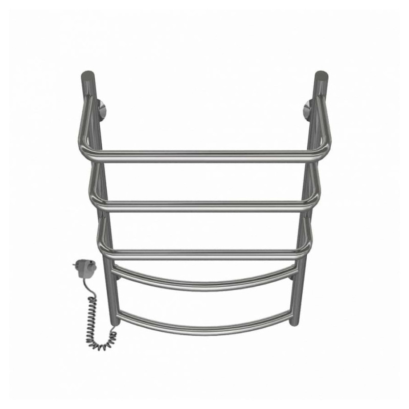 Рушникосушарка електрична Deffi Каскад 500x600 лівий, 85 Вт, хром