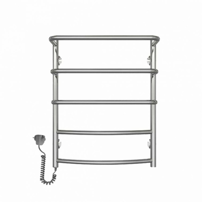 Рушникосушарка електрична Deffi Каскад 500x600 лівий, 85 Вт, хром