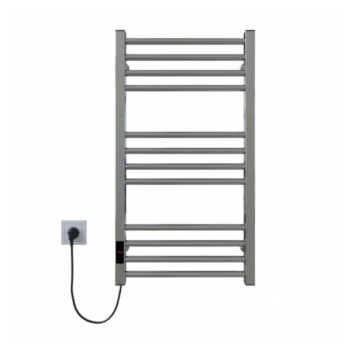 Рушникосушарка електрична Deffi Lima 400х800 мм лівий, 165 Вт, хром