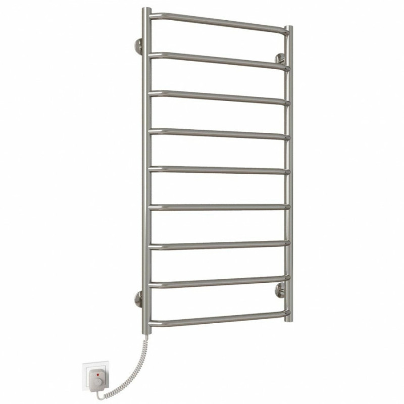 Рушникосушарка електрична Deffi Трапеція 500x1000 лівий, 120 Вт, хром