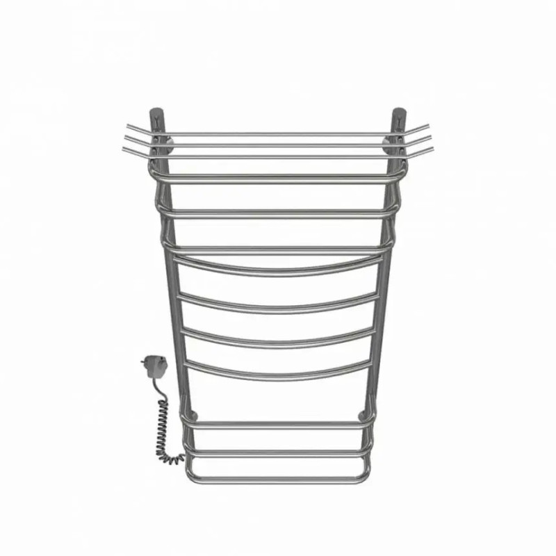 Полотенцесушитель электрический Deffi Юность 500x1000 левый, 130 Вт, хром