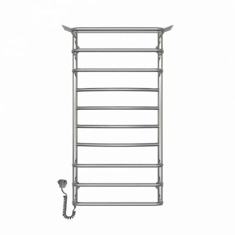 Полотенцесушитель электрический Deffi Юность 500x1000 левый, 130 Вт, хром