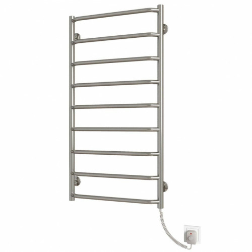 Полотенцесушитель электрический Deffi Трапеция 500x1000 мм правый, 120 Вт, хром