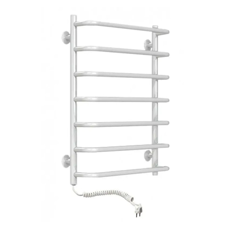 Рушникосушарка електрична Deffi Стандарт 500х800 мм лівий, 120 Вт, білий