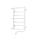 Полотенцесушитель электрический Deffi Аквамикс 500x800 мм првный, 60 Вт, белый