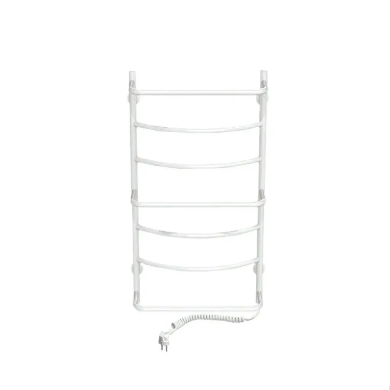 Полотенцесушитель электрический Deffi Аквамикс 500x800 мм првный, 60 Вт, белый