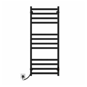 Рушникосушарка електрична Deffi Avast 500х1200 правий, 231 Вт, чорний