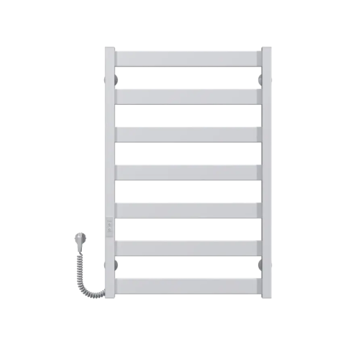 Полотенцесушитель электрический Deffi Harmony П7, 500x800,белый, левое подключение 