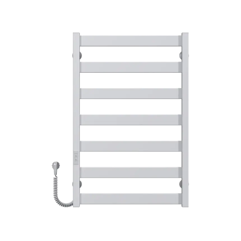 Полотенцесушитель электрический Deffi Harmony П7, 500x800,белый, левое подключение 