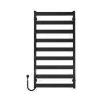 Рушникосушарка електрична Deffi Harmony П9, 500x1000,чорний, ліве підключення  