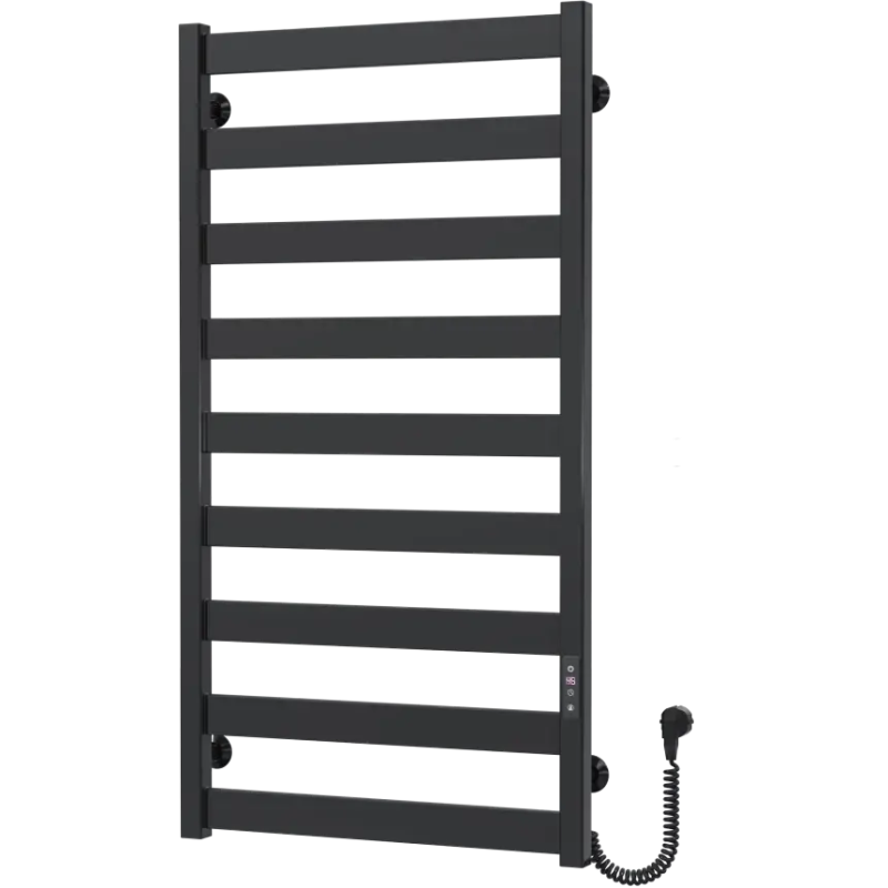 Рушникосушарка електрична Deffi Harmony П9, 500x1000,чорний, праве підключення  