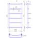 Полотенцесушитель Люкс НР 800х430/400