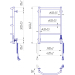 Полотенцесушитель электрический Трапеция НР-И 650х430/110 TR К