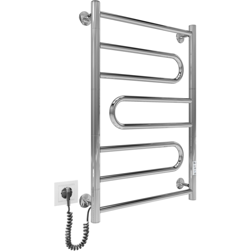 Полотенцесушитель электрический Mario Атлас 700х500/55 TR левое подключение 