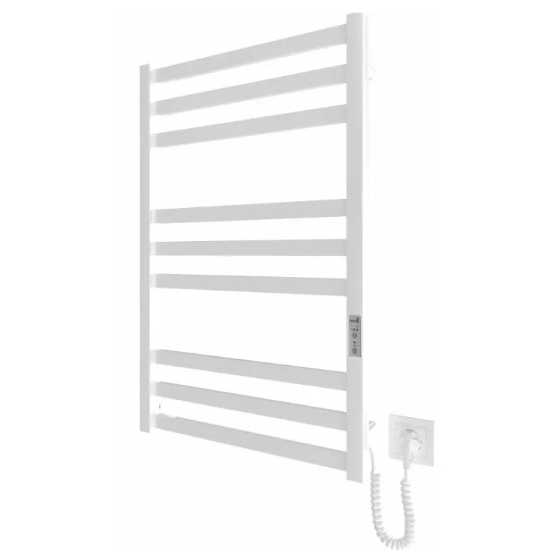 Рушникосушка електрична Mario Чикаго-І 800х500/80 TR K білий глянець