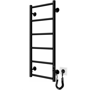 Рушникосушка електрична Mario Класік F НР-I 800х330/75 TR K чорний мат