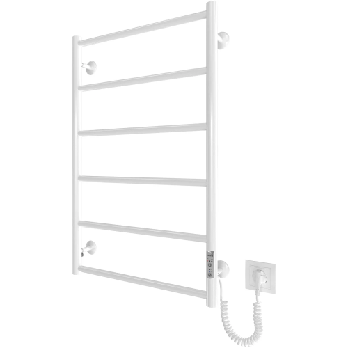Полотенцесушитель электрический Mario Классик F НР-I 800х530/75 TR K белый глянец