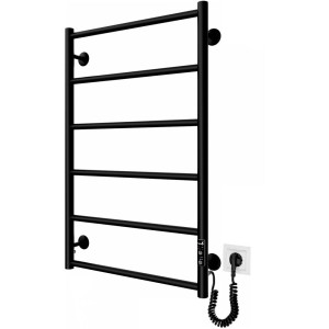Полотенцесушитель электрический Mario Классик F НР-I 800х530/75 TR K черный мат