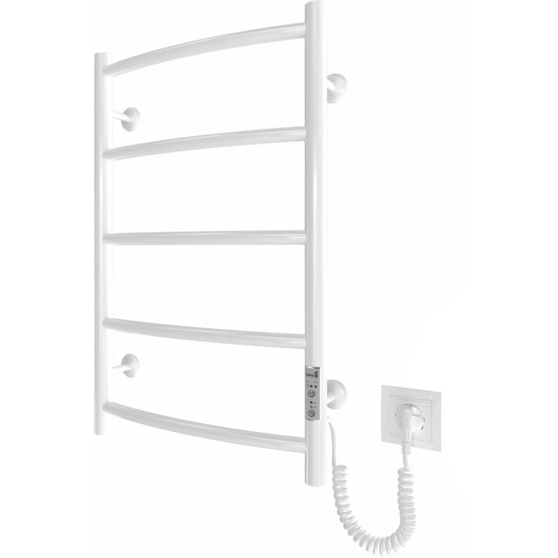 Рушникосушка електрична Mario Класік НР-I 650х430/75 TR К білий глянець