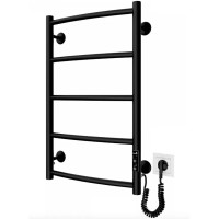 Рушникосушка електрична Mario Класік НР-I 650х430/75 TR К чорний мат