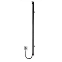 Рушникосушка електрична Mario Рей-І 1500х30/130 TR чорний мат 