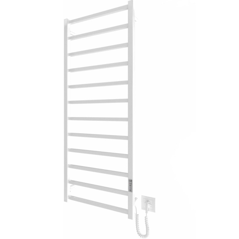 Полотенцесушитель электрический Mario Токио-I 1200х500/80 TR К белый глянец