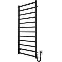 Рушникосушка електрична Mario Токіо-I 1200х500/80 TR К чорний мат