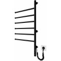 Полотенцесушитель электрический Mario Веер-I 800х445/55 TR черный мат