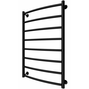 Рушникосушка водяна Mario Класік 800х530/500 чорний мат 