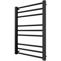 Рушникосушка водяна Mario Преміум Класік 800х540/500 чорний мат