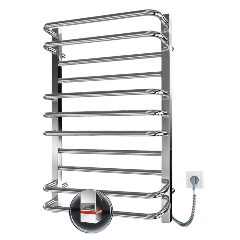 Електрична сушарка для рушників Mario Преміум Люкс-I 800х500 (2.2.1408.03.P)