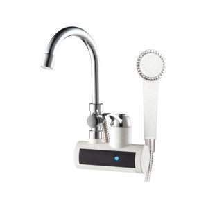 Проточный водонагреватель Zerix ELW22-W ZX4933 3 кВт (на стену) со шлангом и воронкой 