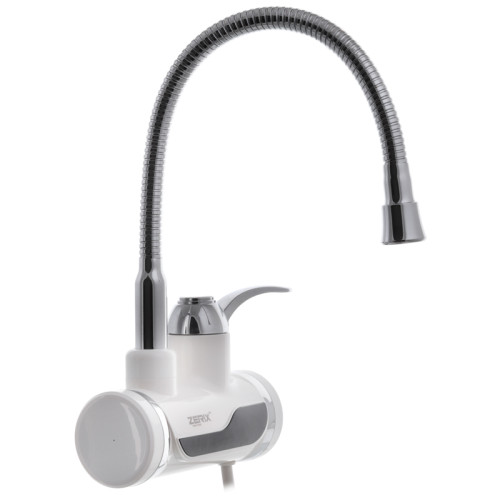 Проточний водонагрівач Zerix ELW02-EFWP ZX2806 з індикатором температури та ПЗВ 