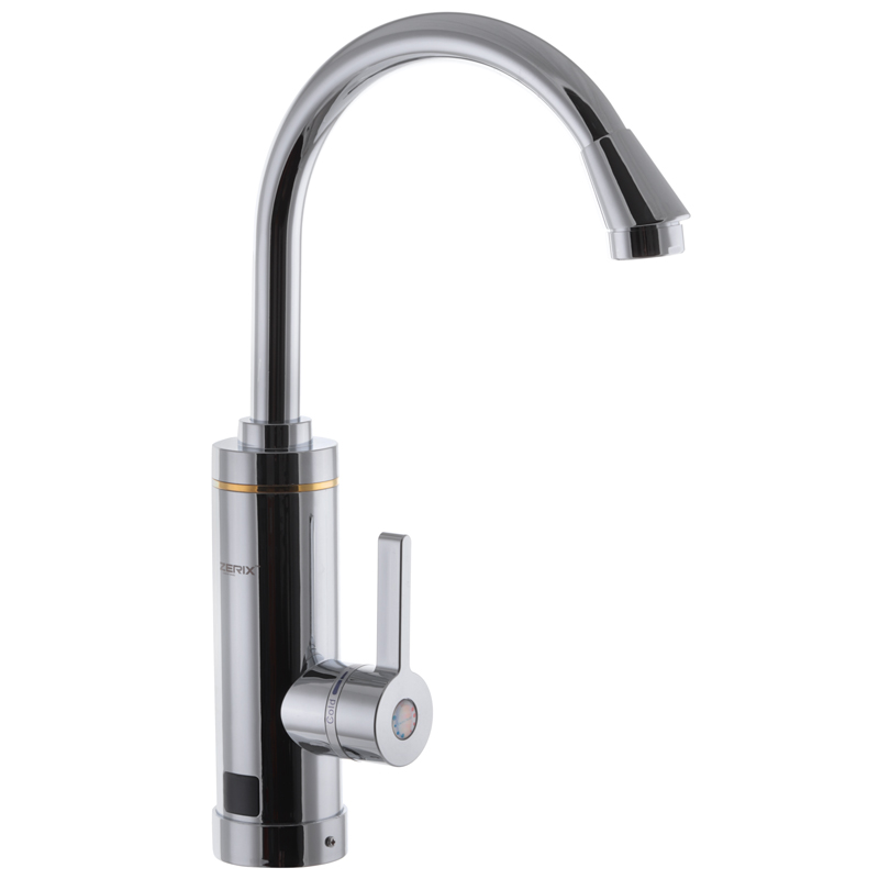 Проточний водонагрівач ZERIX ELW09-E ZX2779 з індикатором температури 