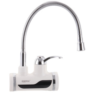 Проточний водонагрівач Zerix ELW02-EFW ZX2774 з індикатором температури 