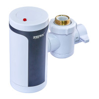 Проточний водонагрівач Zerix ELW77-E ZX4774 з індикатором температури 