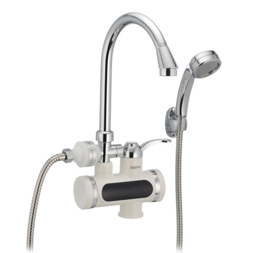 Проточный водонагреватель Zerix ELW11-E ZX2983 с индикатором температуры 