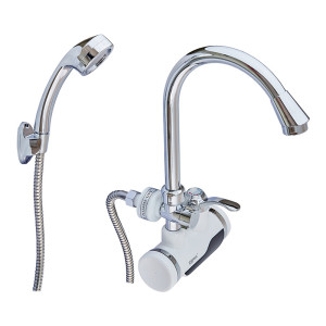 Проточный водонагреватель Zerix ELW08-EW ZX2788 с индикатором температуры 