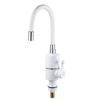 Проточний водонагрівач Zerix ELW06-F-WHITE 3,3 kW силіконовий вилив 