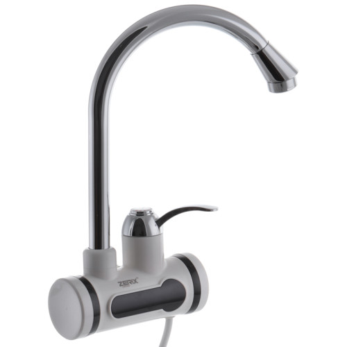 Проточний водонагрівач ZERIX ELW12-EPW ZX2748 з індикатором температури та ПЗВ 